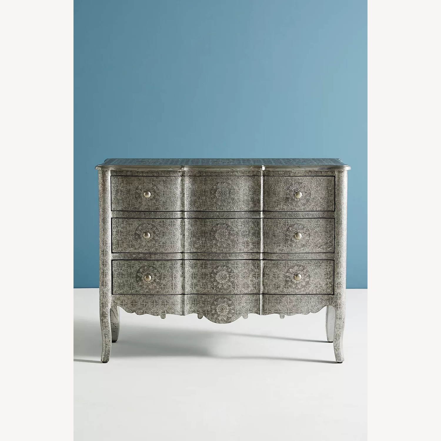 Anthropologie Dark Gray Armoire - image-9