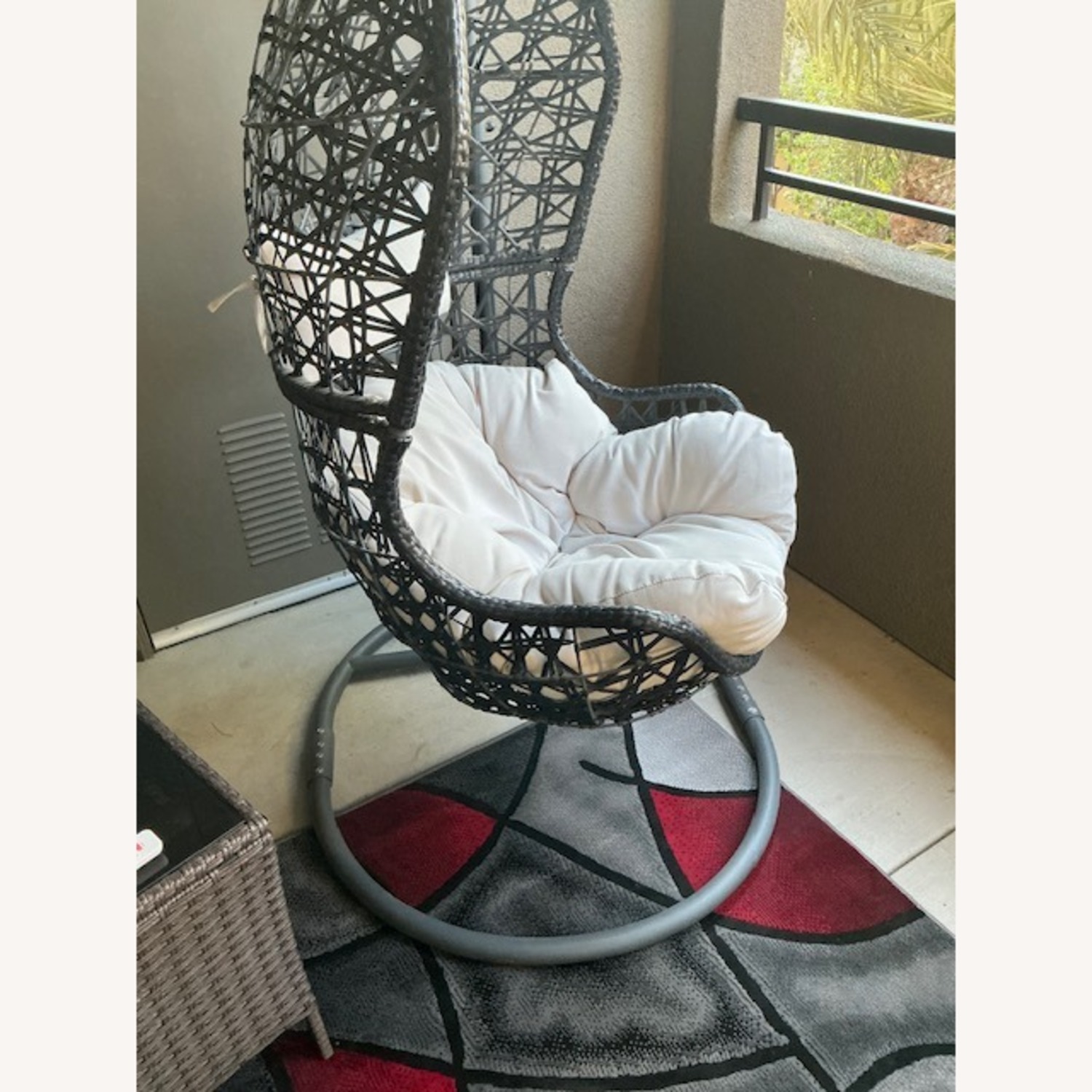 Dark Brown Fabric Patio Furniture - image-1