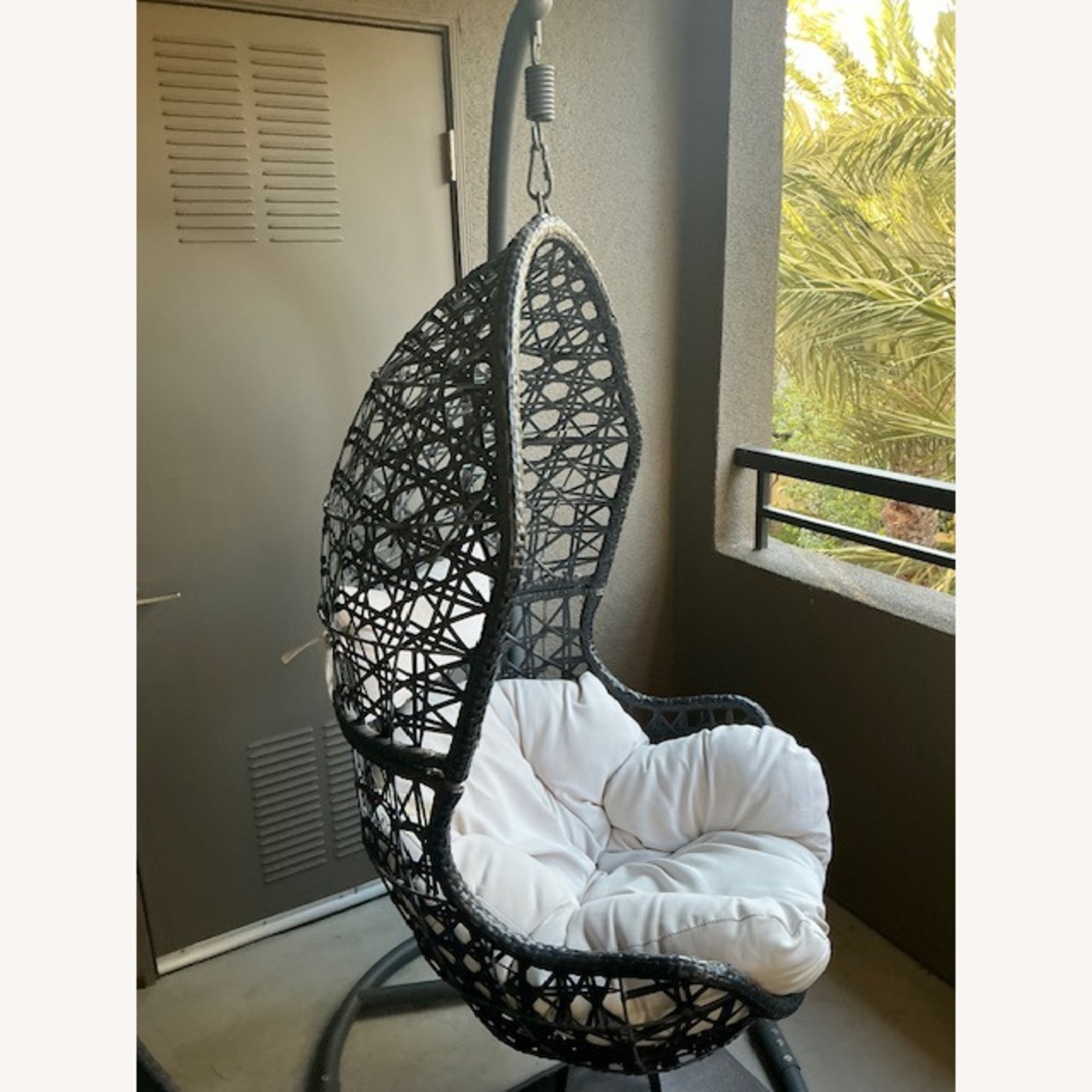 Dark Brown Fabric Patio Furniture - image-3