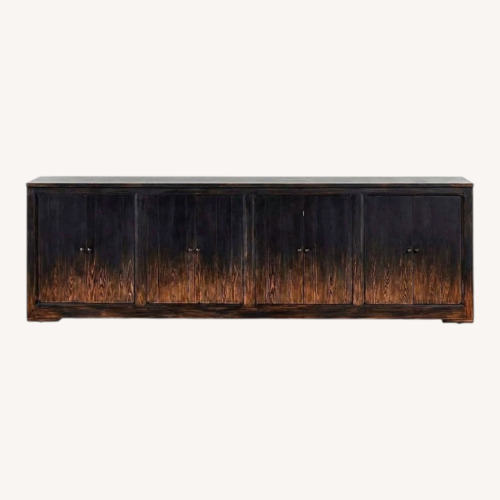 Used ABC Carpet and Home Black Wood Sideboard for sale on AptDeco