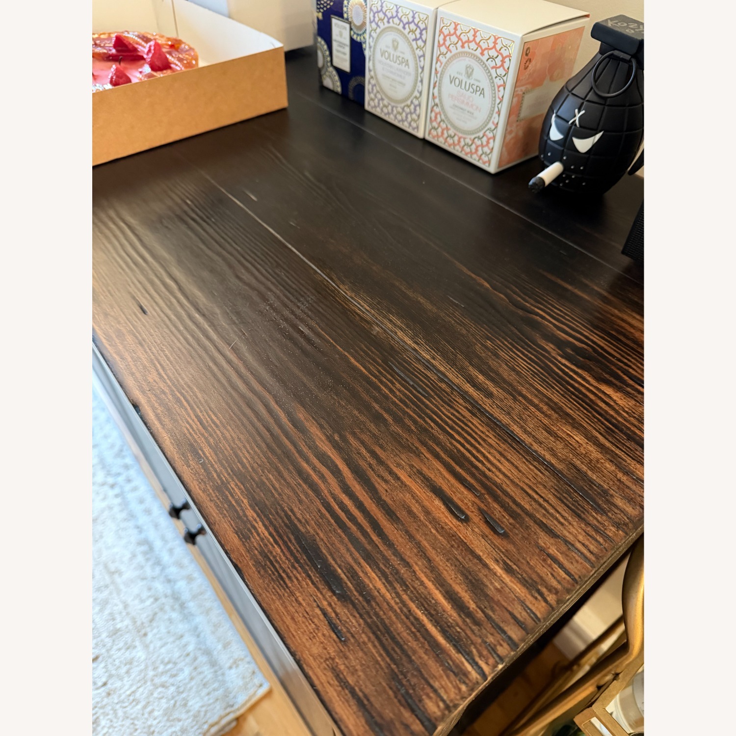 ABC Carpet and Home Black Wood Sideboard - image-3
