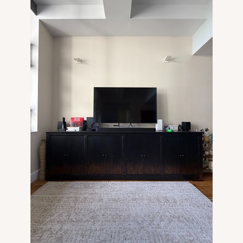 Used ABC Carpet and Home Black Wood Sideboard for sale on AptDeco