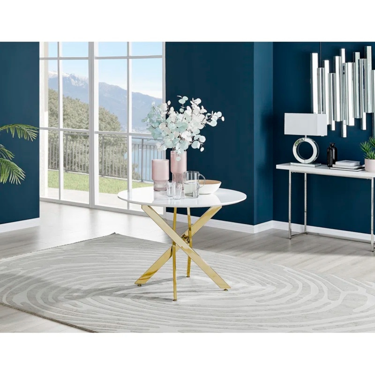 Wayfair White Ceramic Dining Table - image-4