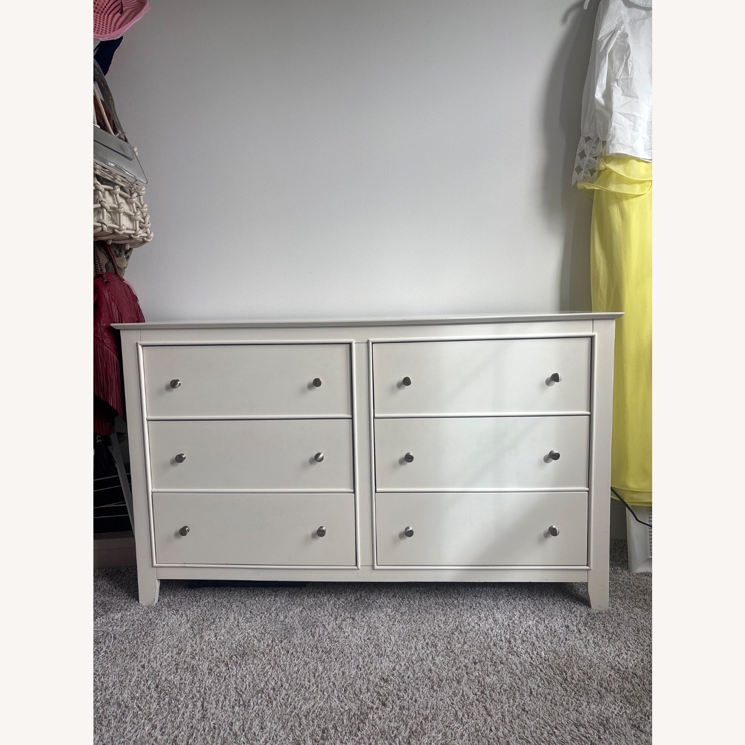 Coaster Fine Furniture Selena White Wood Dresser - image-1