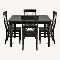 Star International Furniture Black Dining Set
