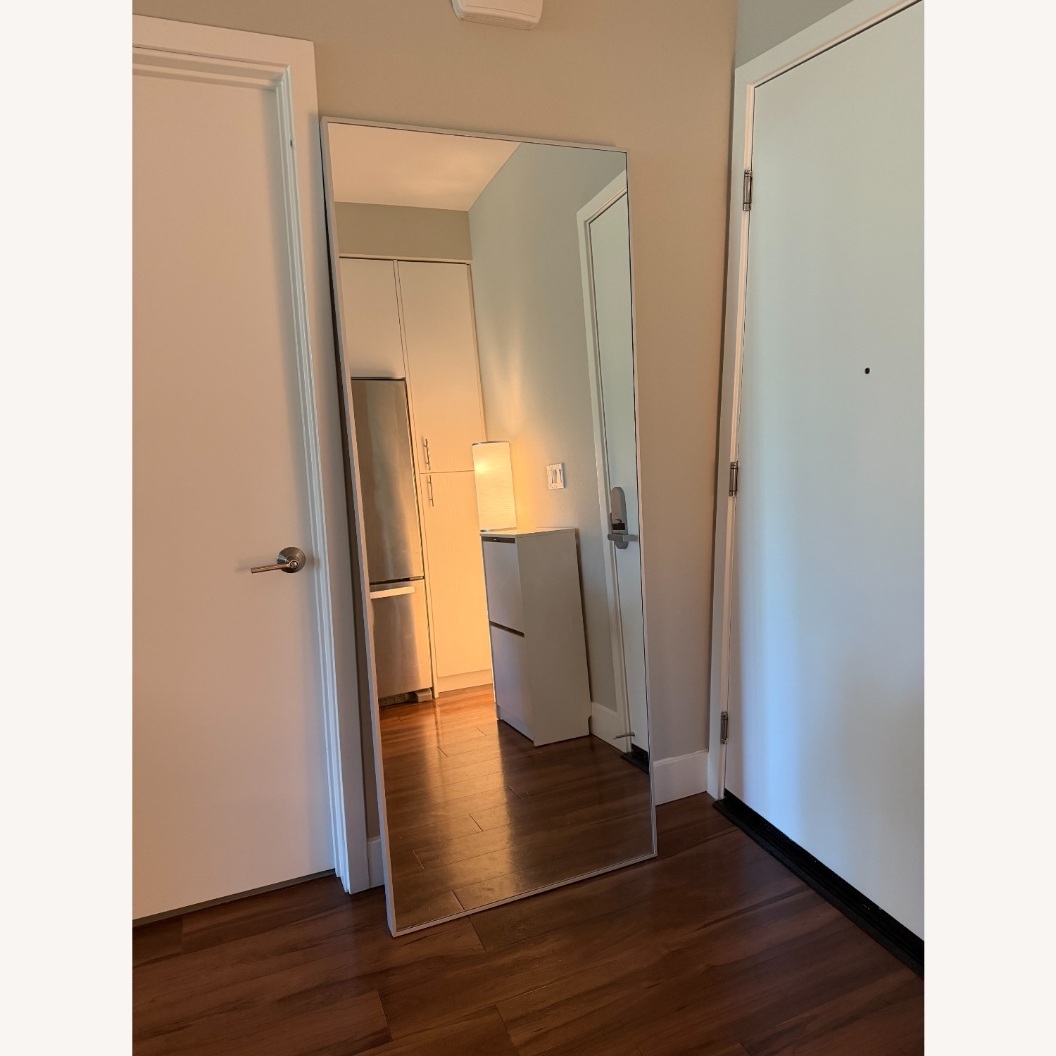 IKEA HOVET Aluminum Floor Mirror - image-2