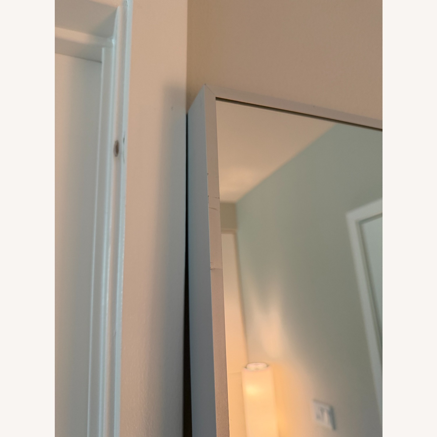 IKEA HOVET Aluminum Floor Mirror - image-4