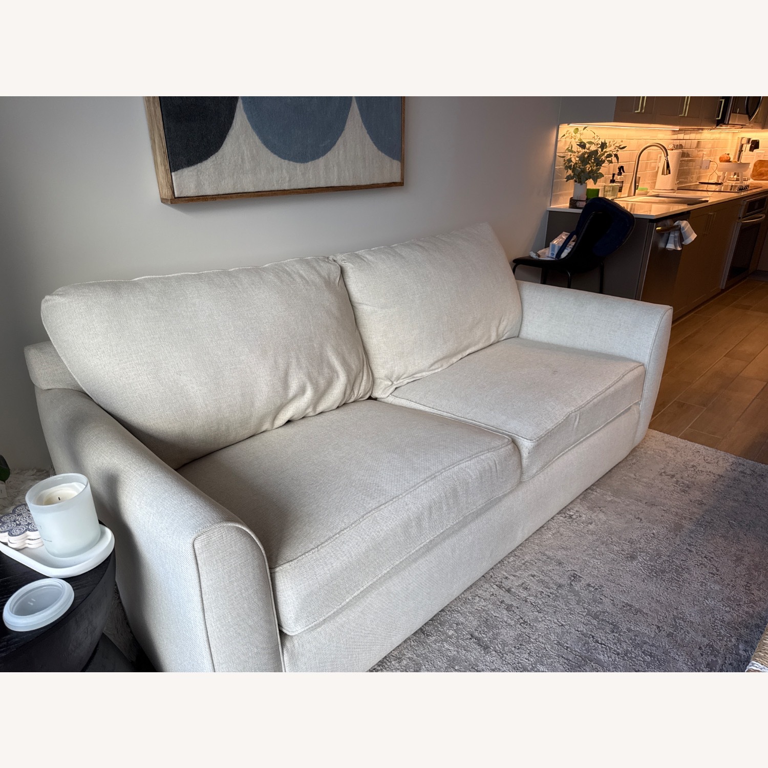 City Furniture Natural Sleeper Sofa - image-2