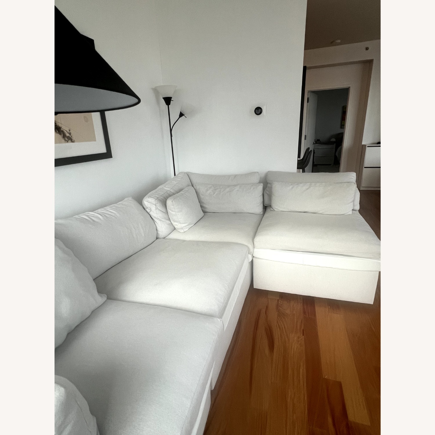 West Elm Harmony 3-Piece Sectional + Ottoman - image-1
