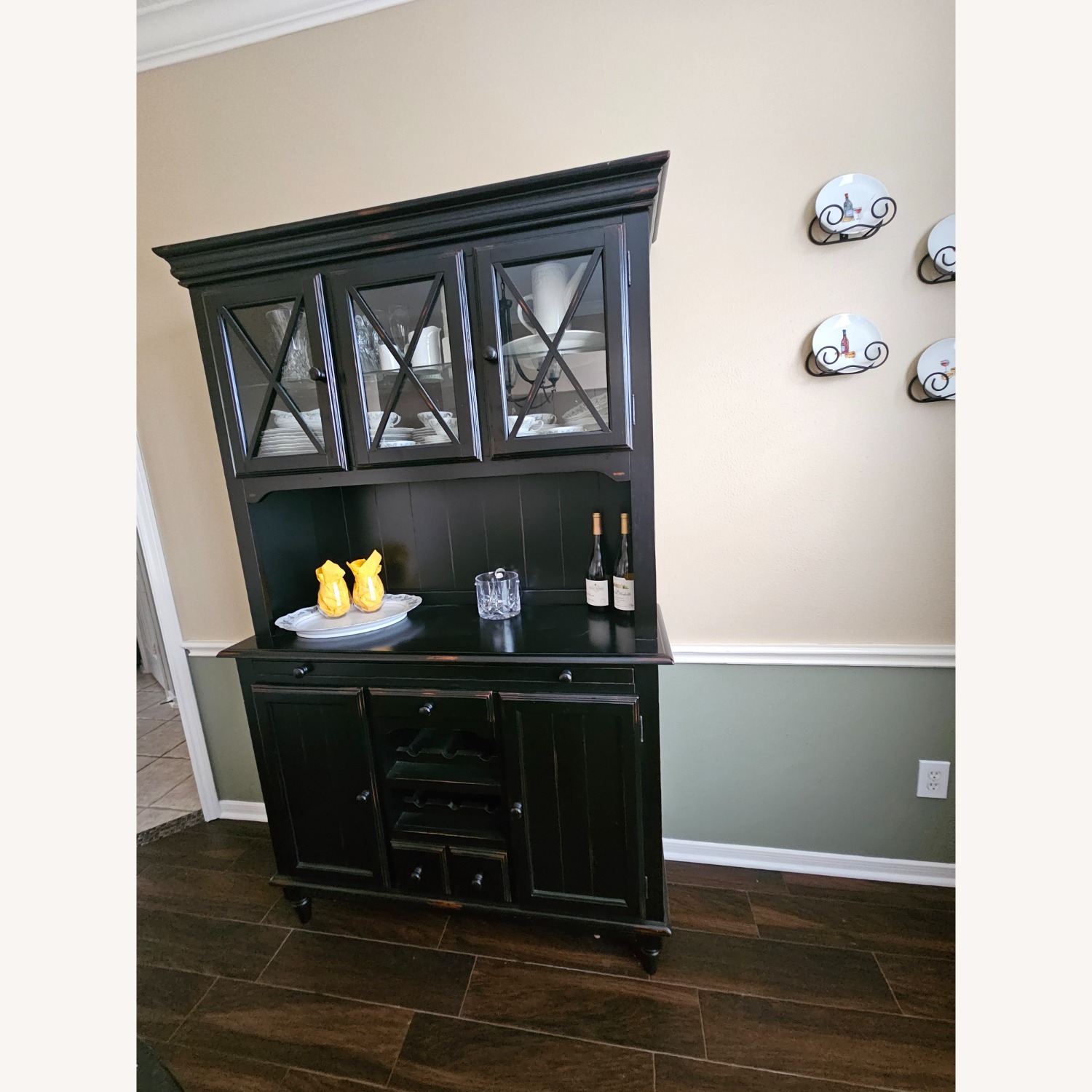 Star International Furniture Black Bar Cart - image-2