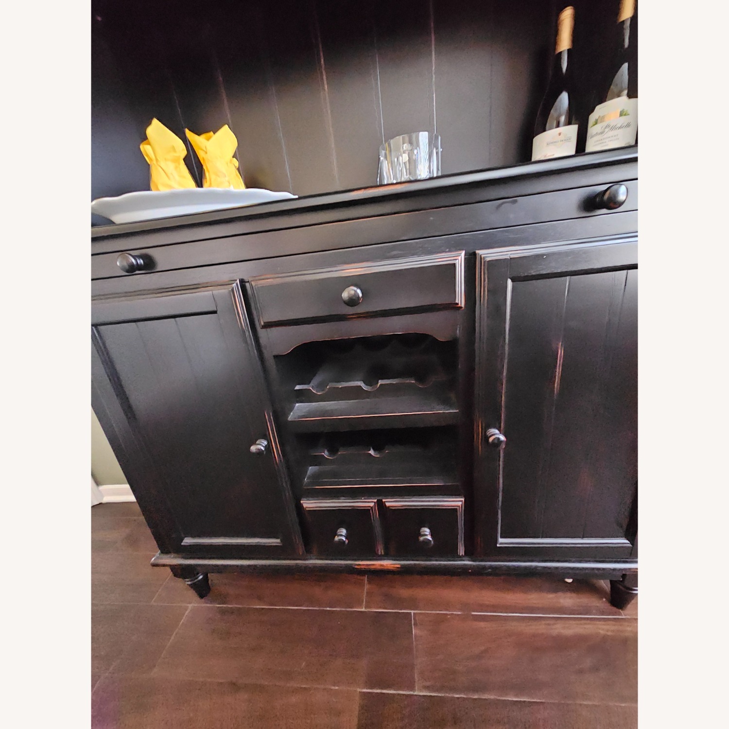 Star International Furniture Black Bar Cart - image-3