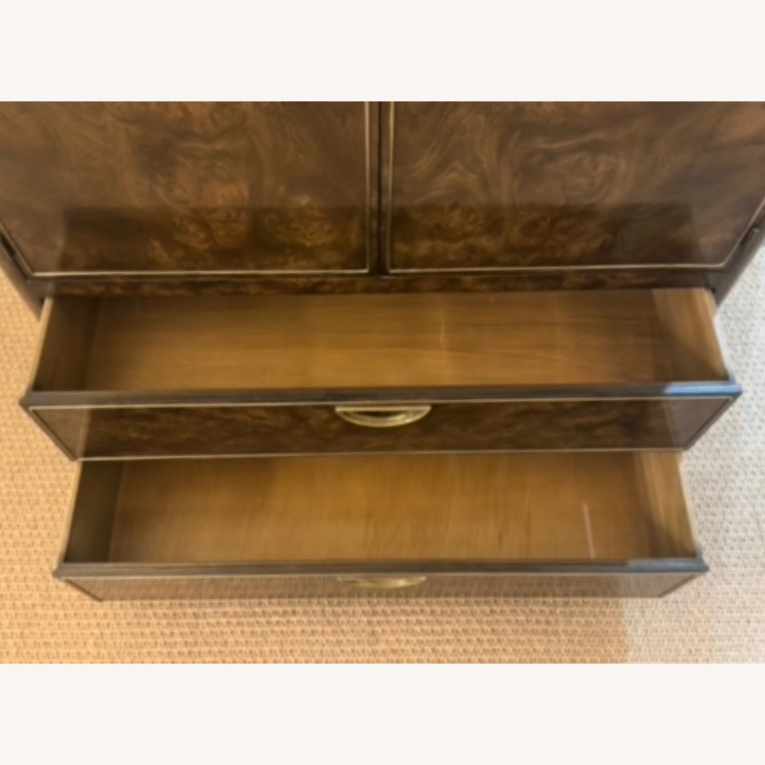 Mastercraft Furniture Dark Brown Armoire - image-4