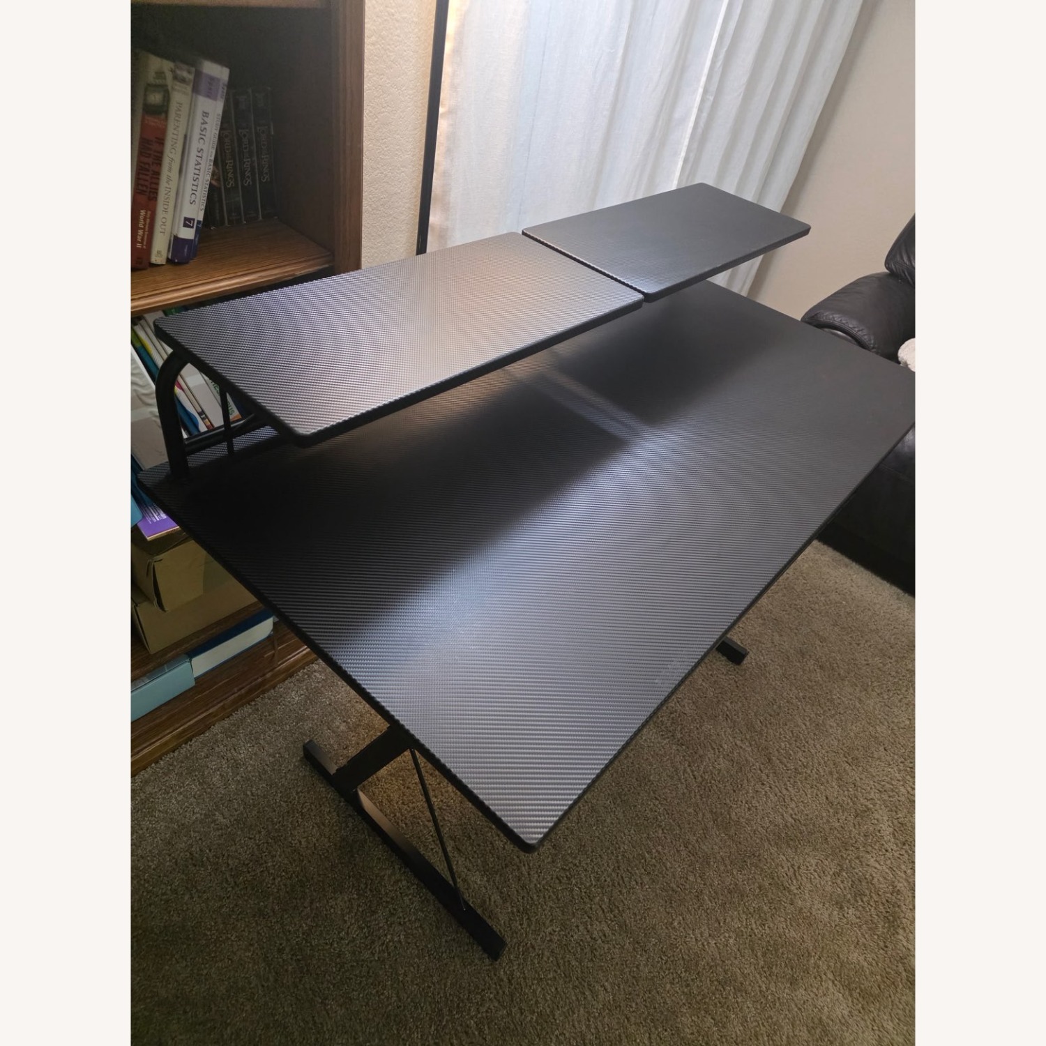 Black Wood Desk - image-2