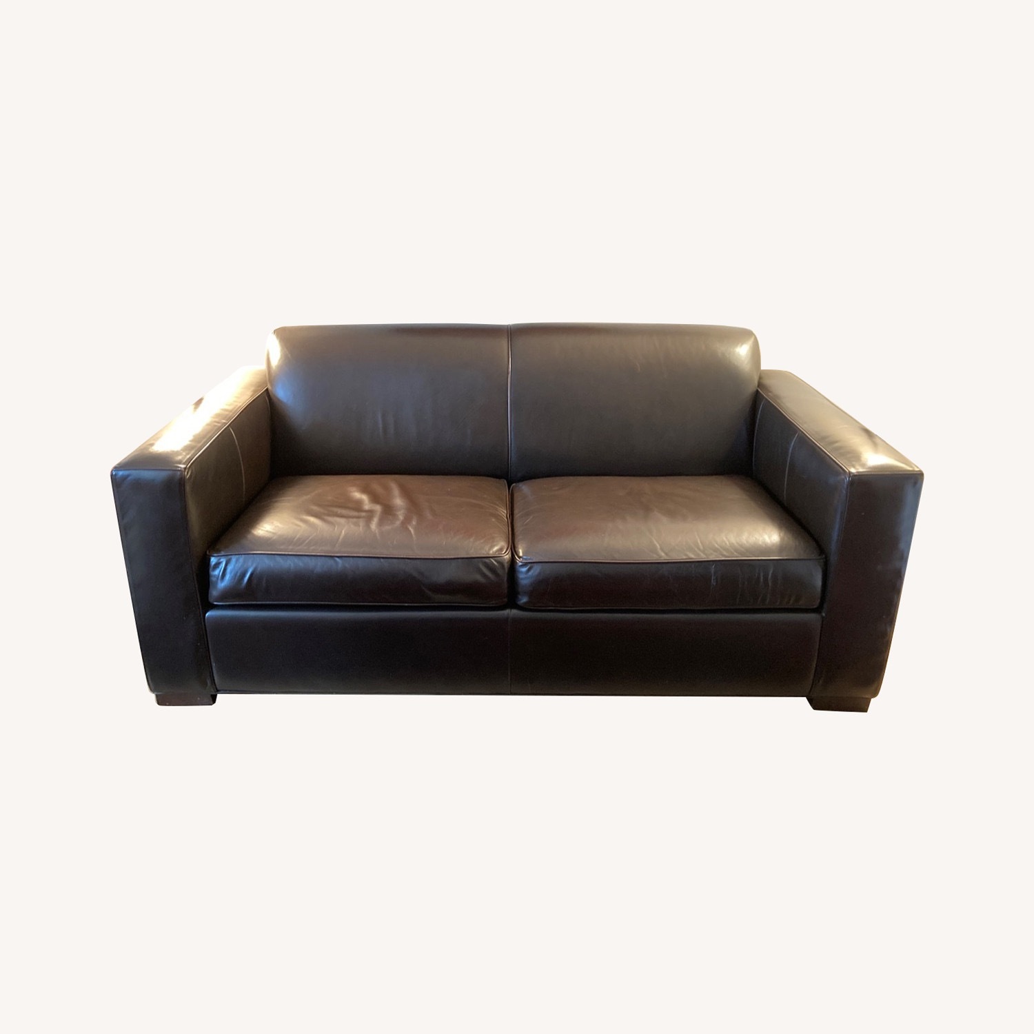 Room & Board Ian Dark Brown Leather Sleeper Sofa - image-15