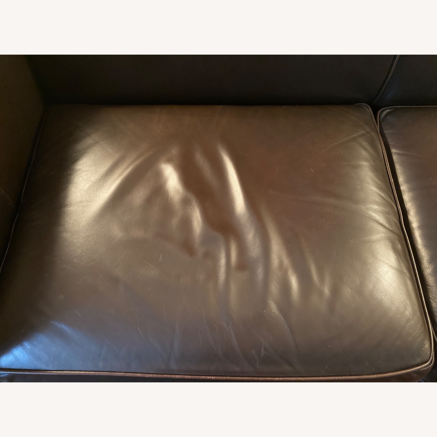 Room & Board Ian Dark Brown Leather Sleeper Sofa - image-2