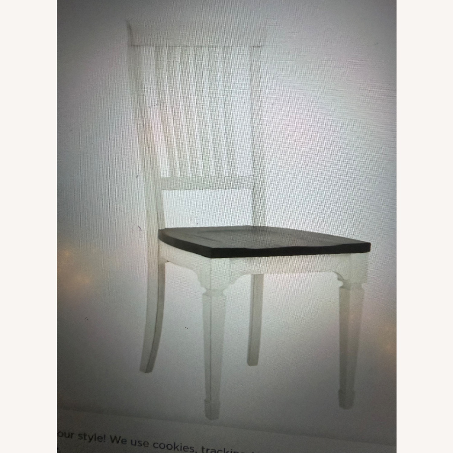 Raymour & Flanigan Shelby White Wood Dining Set - image-4