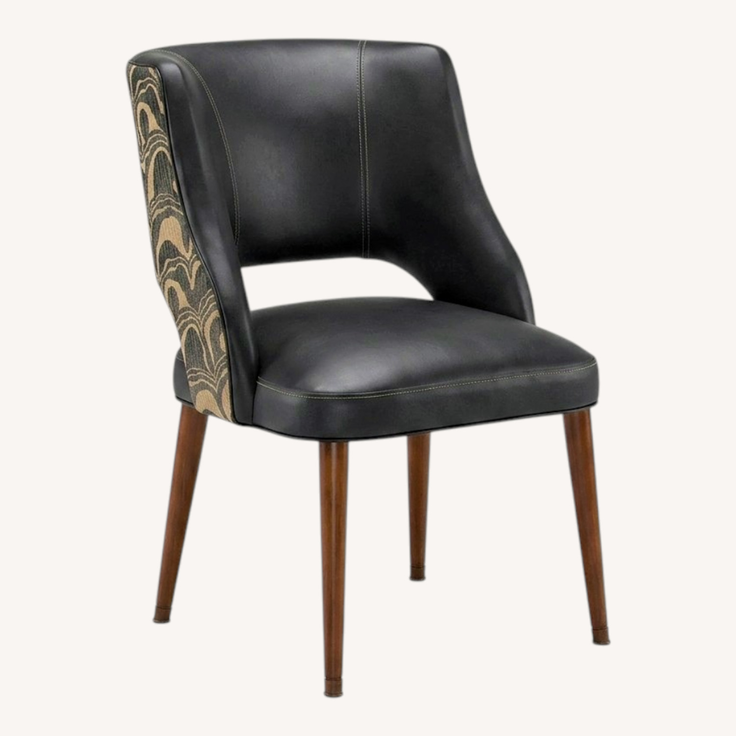 Dark Gray Dining Chairs - image-0