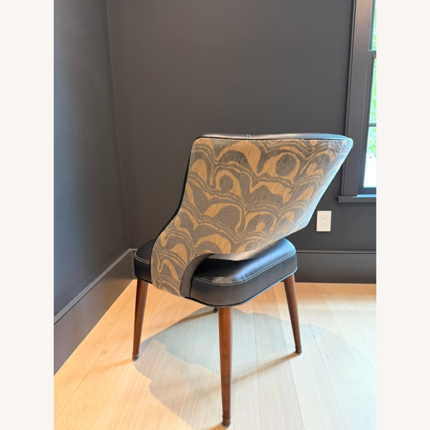 Dark Gray Dining Chairs - image-3