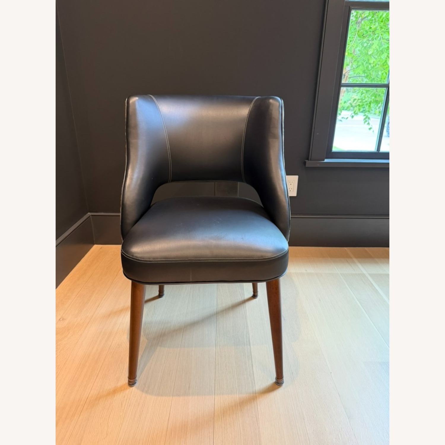 Dark Gray Dining Chairs - image-2