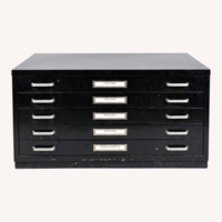 Black Metal Chest