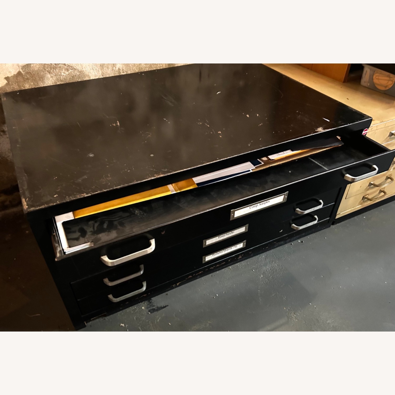 Black Metal Chest - image-6
