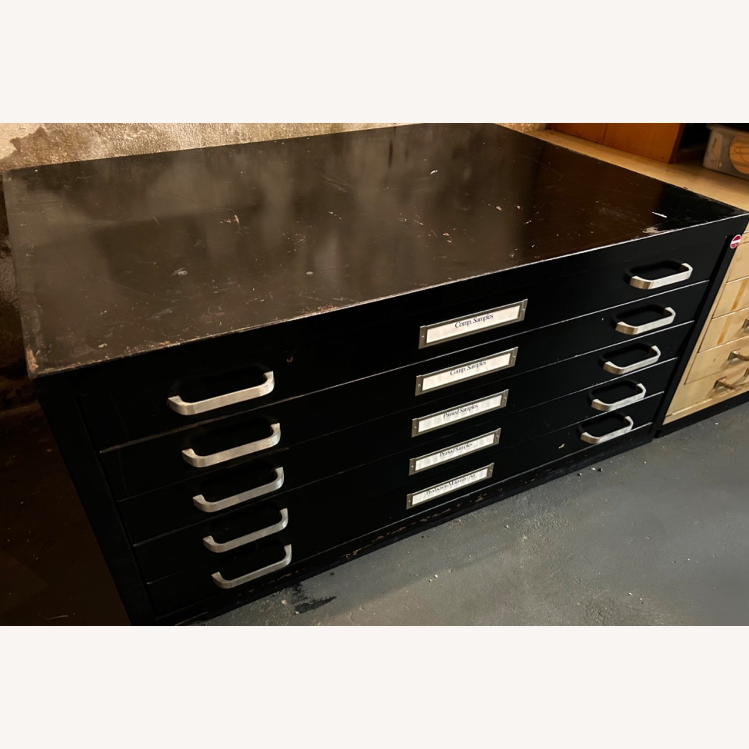 Black Metal Chest - image-5