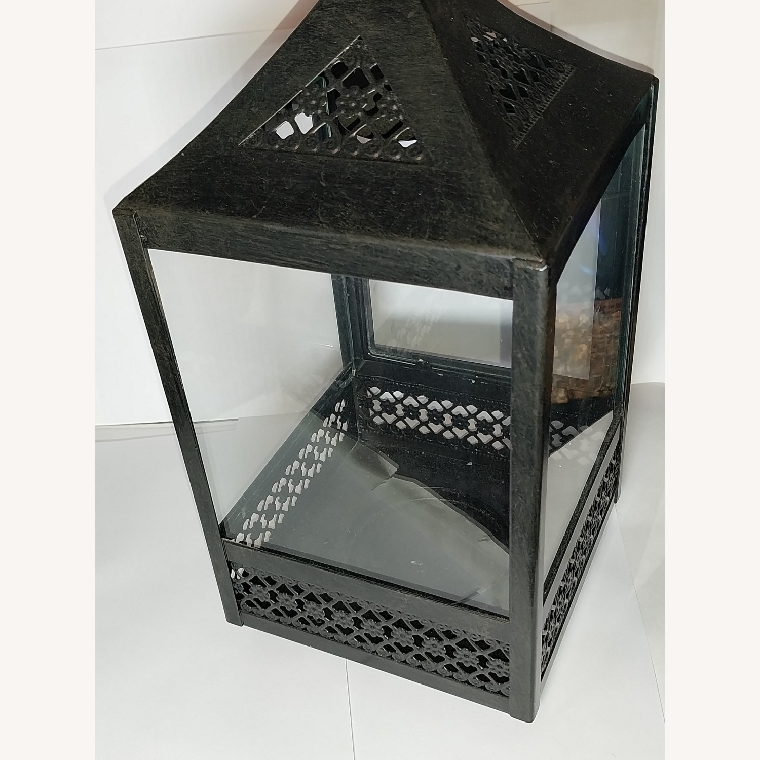 Contemporary Décor Metal Candle Lantern - image-10