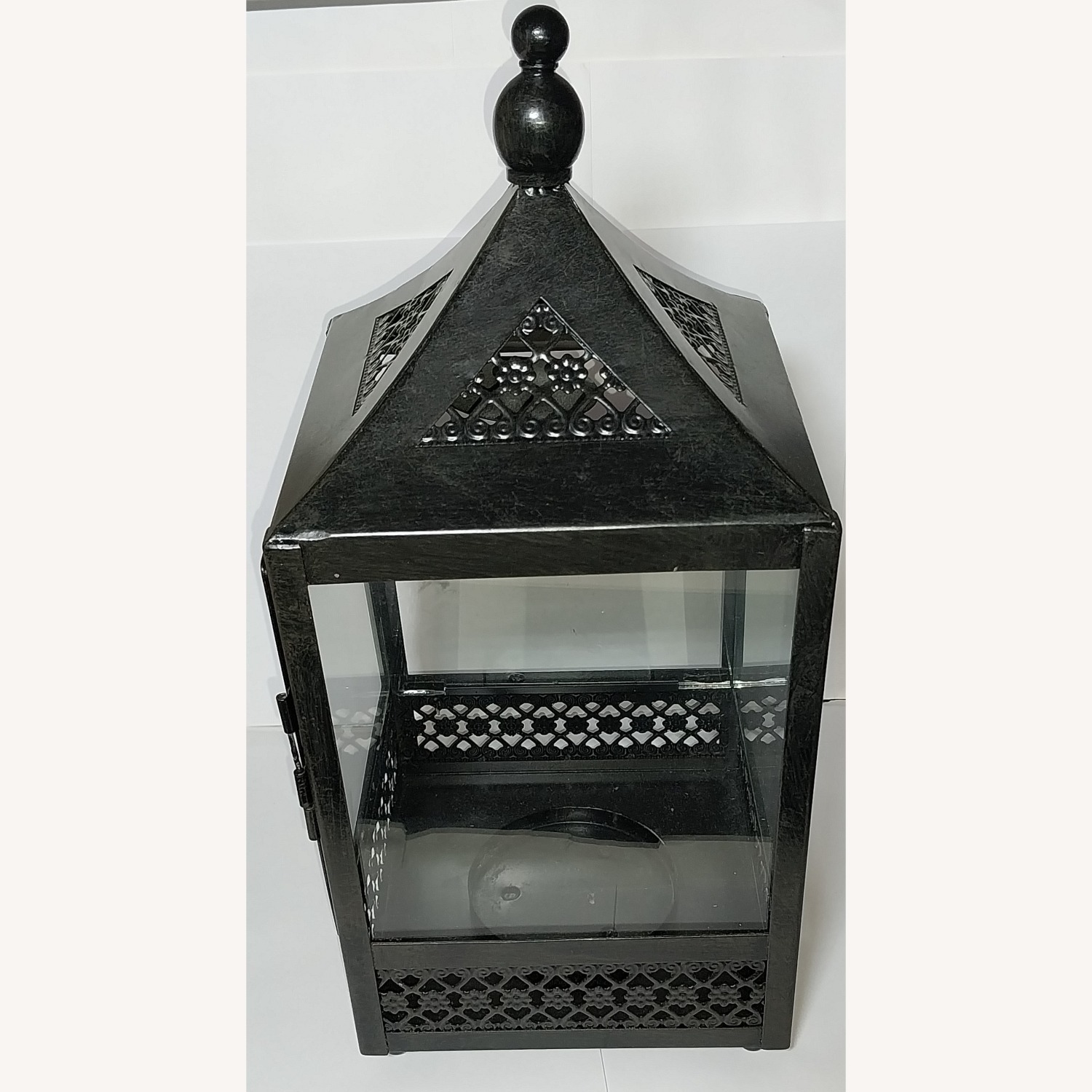 Contemporary Décor Metal Candle Lantern - image-2