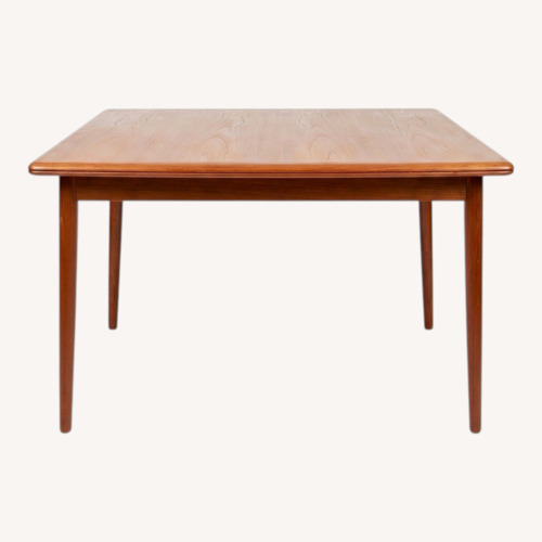 Used Danish Modern Teak Dining Table, Extendable for sale on AptDeco