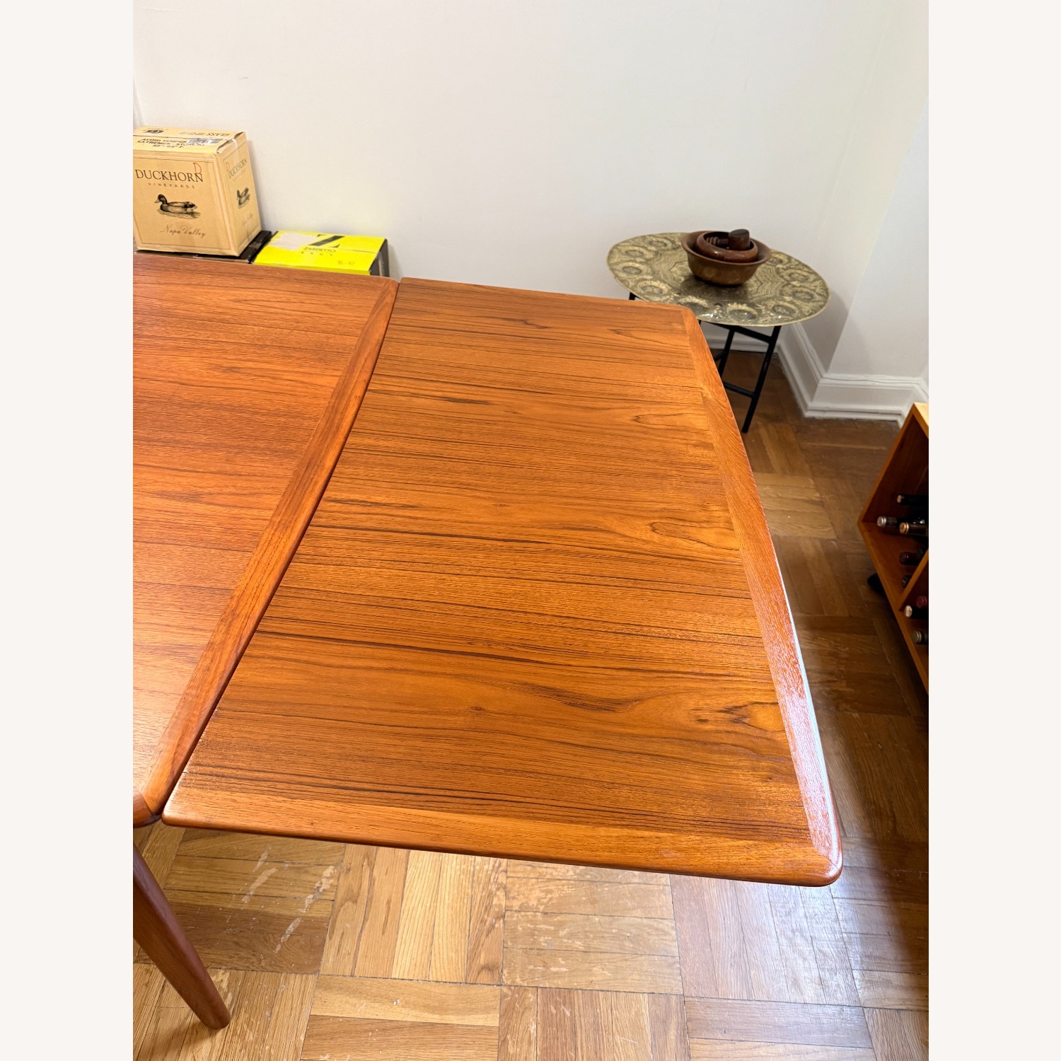Danish Modern Teak Dining Table, Extendable - image-8
