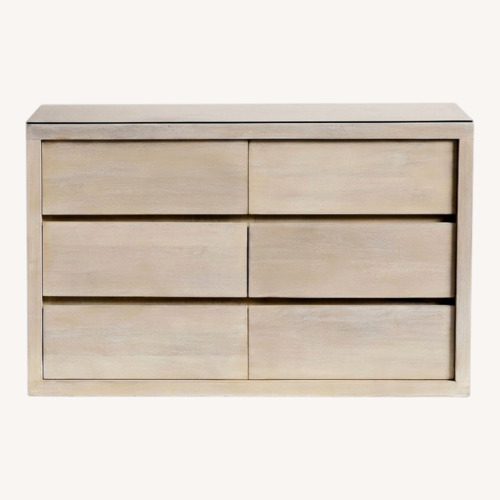 Used Pottery Barn Cayman 6-Drawer Dresser 52" for sale on AptDeco