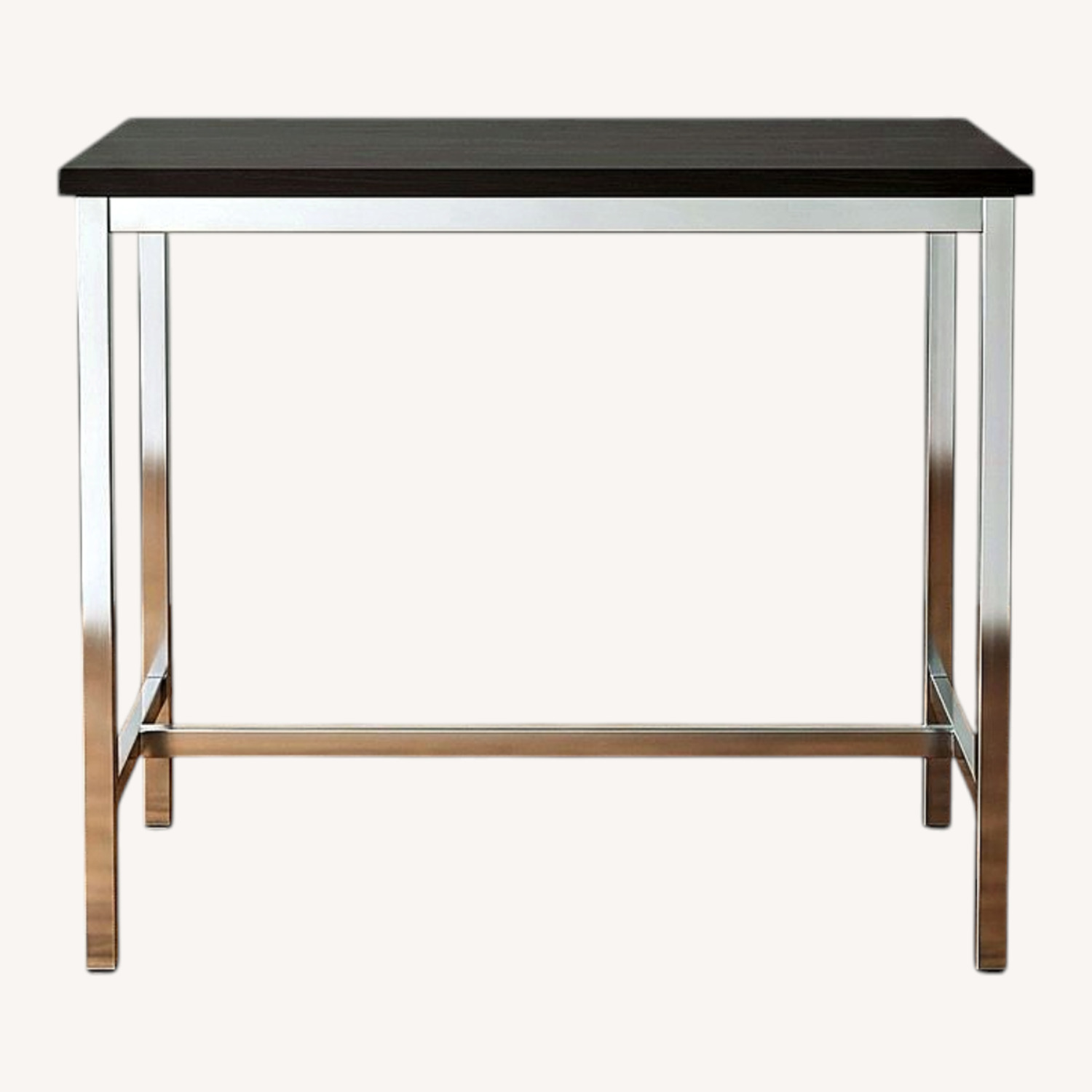 Black Wood Dining Table - image-0