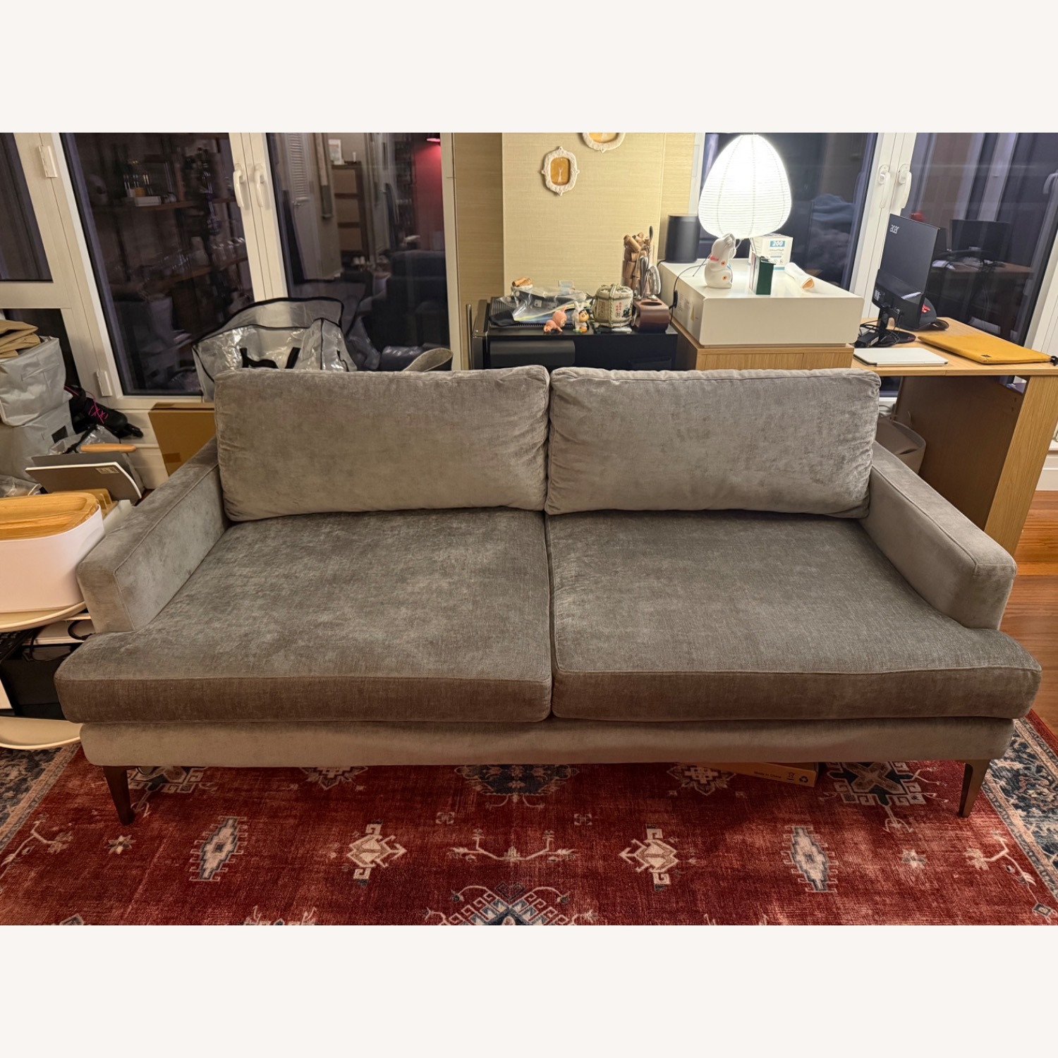 West Elm Andes Couch 77” - image-1