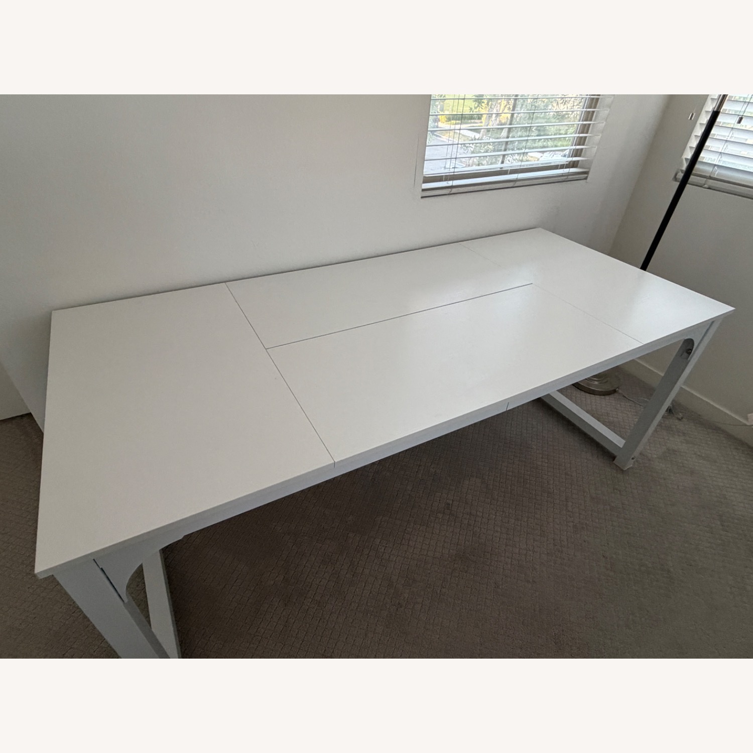 Modern White Desk - image-4