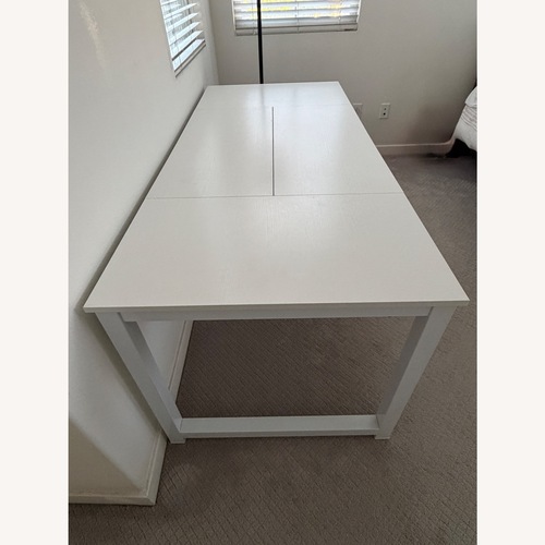 Used Modern White Desk for sale on AptDeco