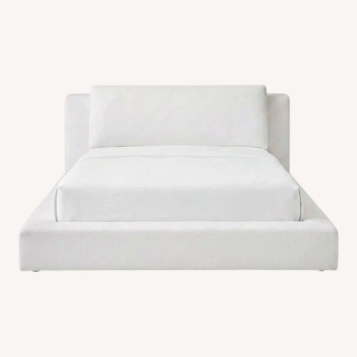Used Restoration Hardware Baby & Child White Queen Bed for sale on AptDeco