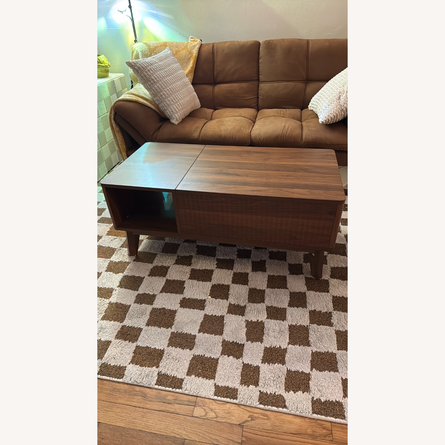 Amazon Lift Top Coffee Table with Storage - image-4