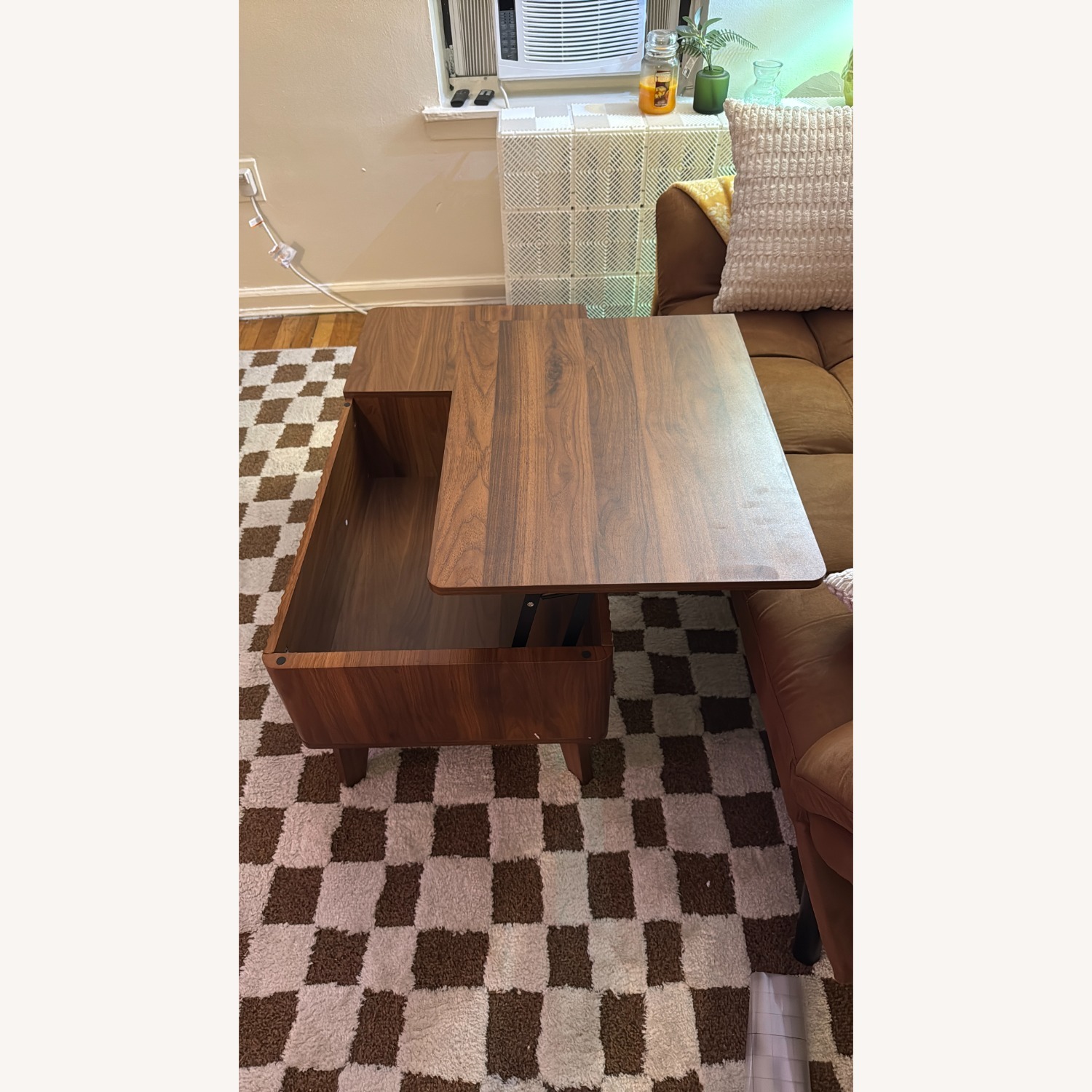 Amazon Lift Top Coffee Table with Storage - image-2