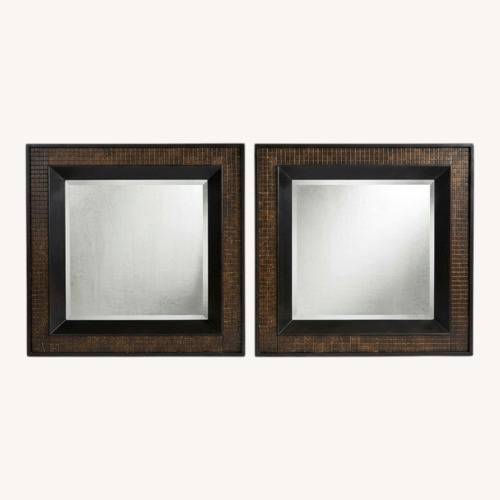 Used Dark Wood 24x24 Mirrors for sale on AptDeco
