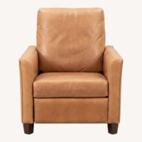 Ballard Designs Layla Leather Pushback Recliner