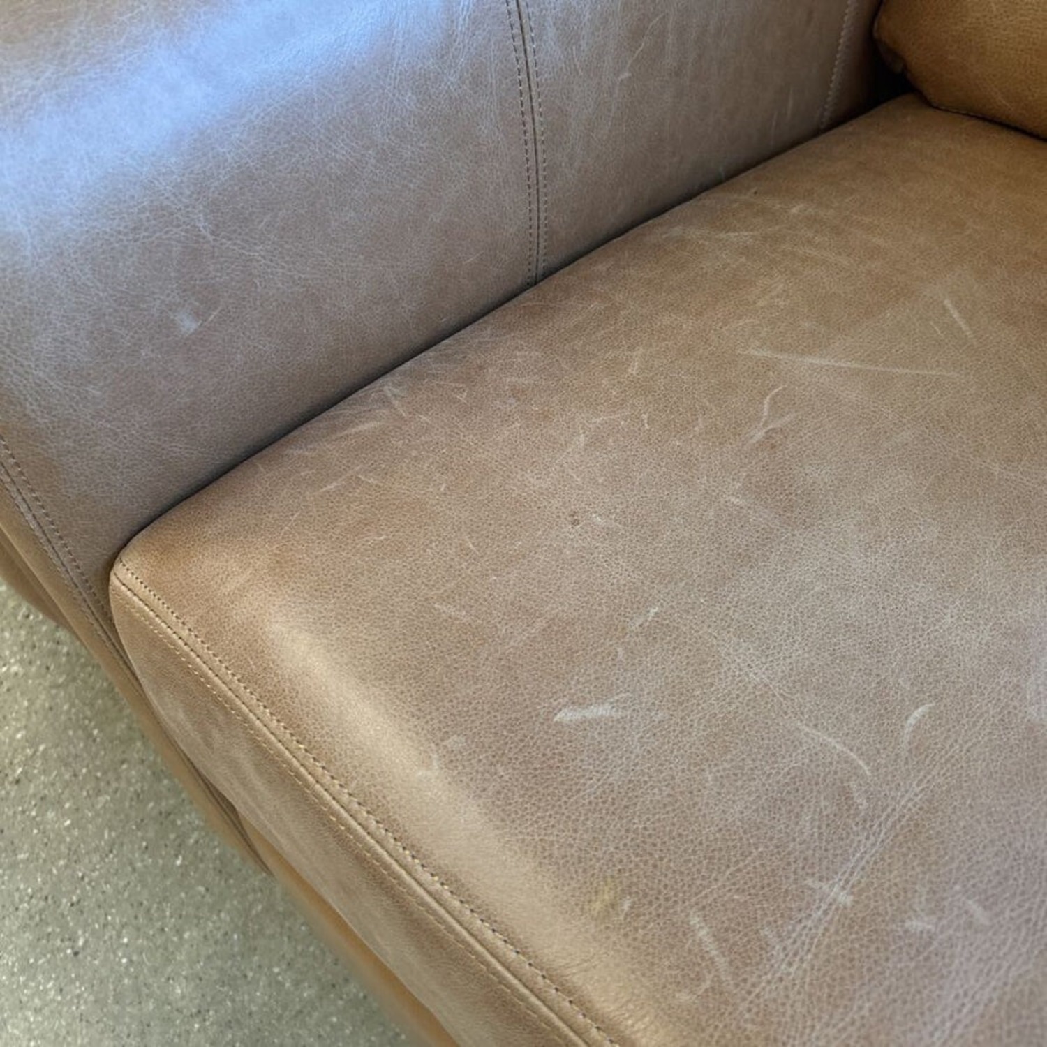 Ballard Designs Layla Leather Pushback Recliner - image-4