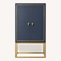 Ballard Designs Harper Campaign Bar Cabinet