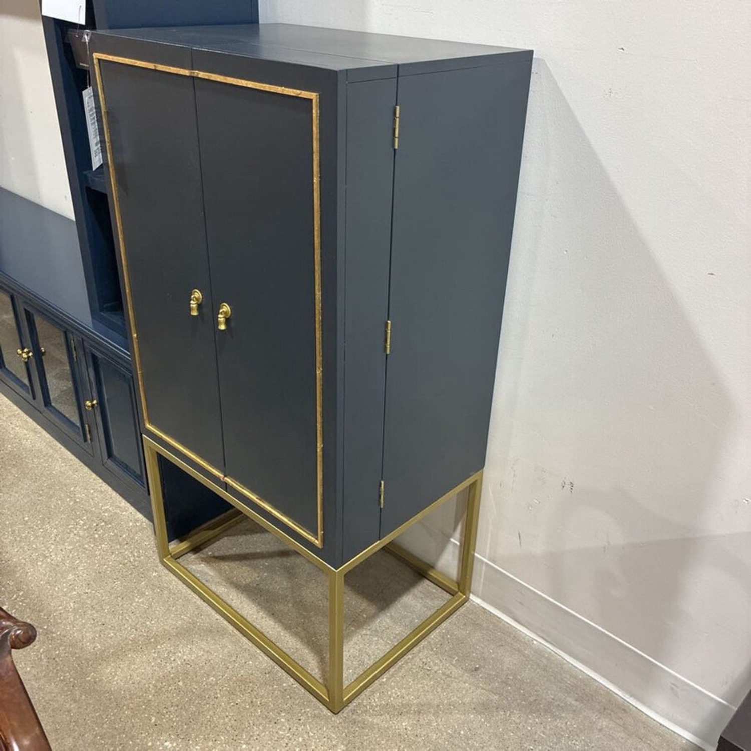 Ballard Designs Harper Campaign Bar Cabinet - image-2