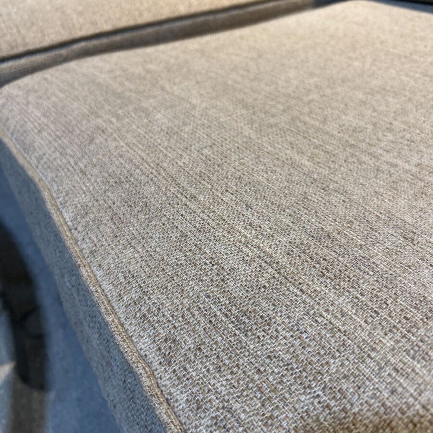 Fabric Skirted Roll-Arm Loveseat - image-4