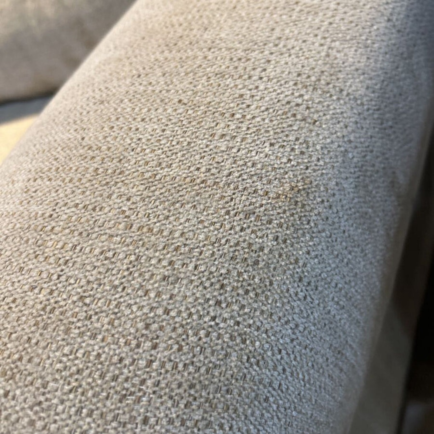 Fabric Skirted Roll-Arm Loveseat - image-3