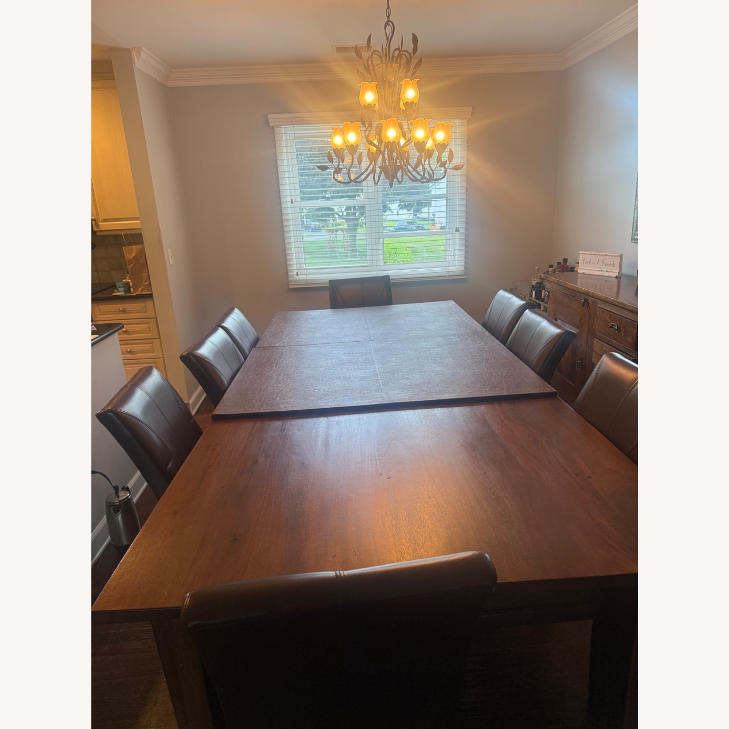 Solid Wood Dining Room Table - image-3