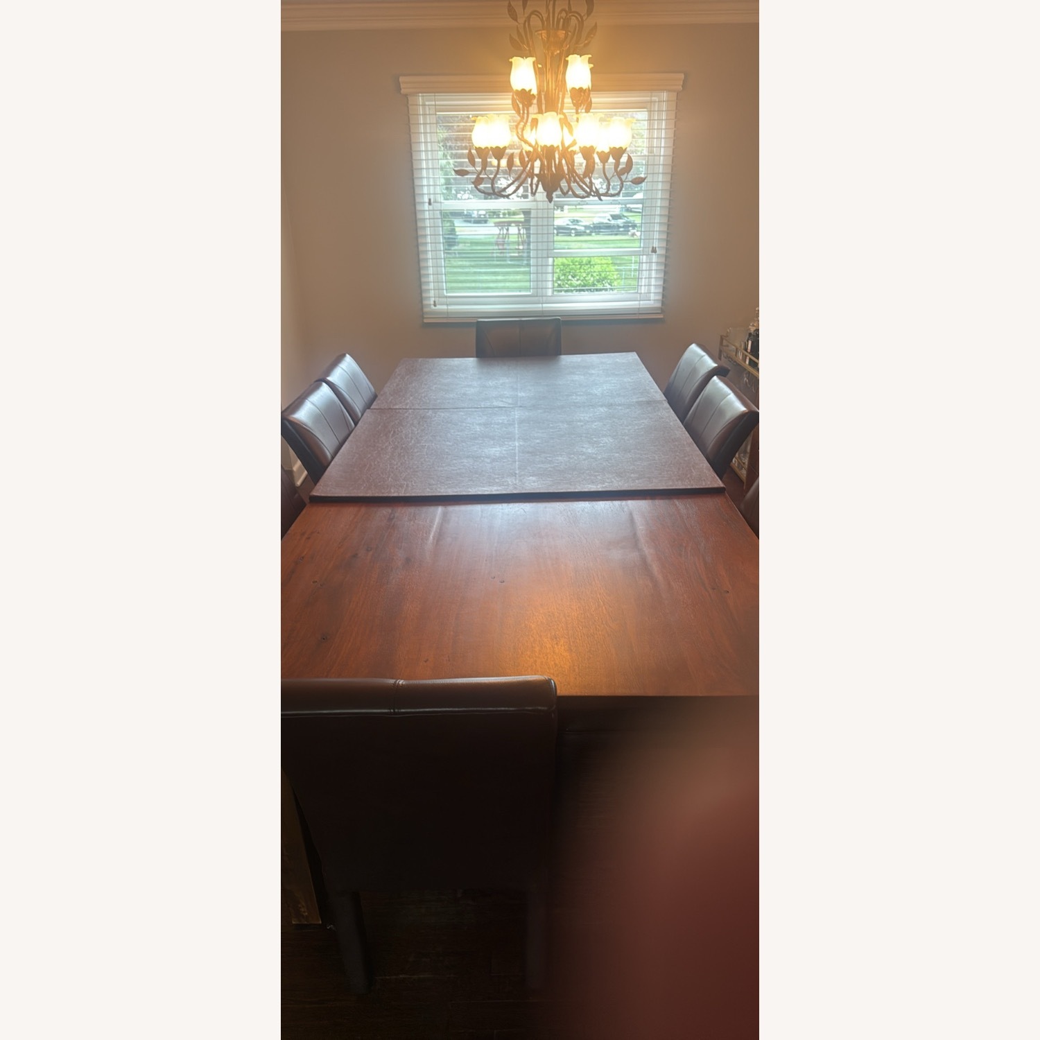 Solid Wood Dining Room Table - image-2