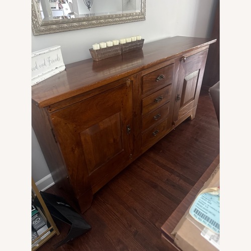 Used Dark Brown Sideboard for sale on AptDeco