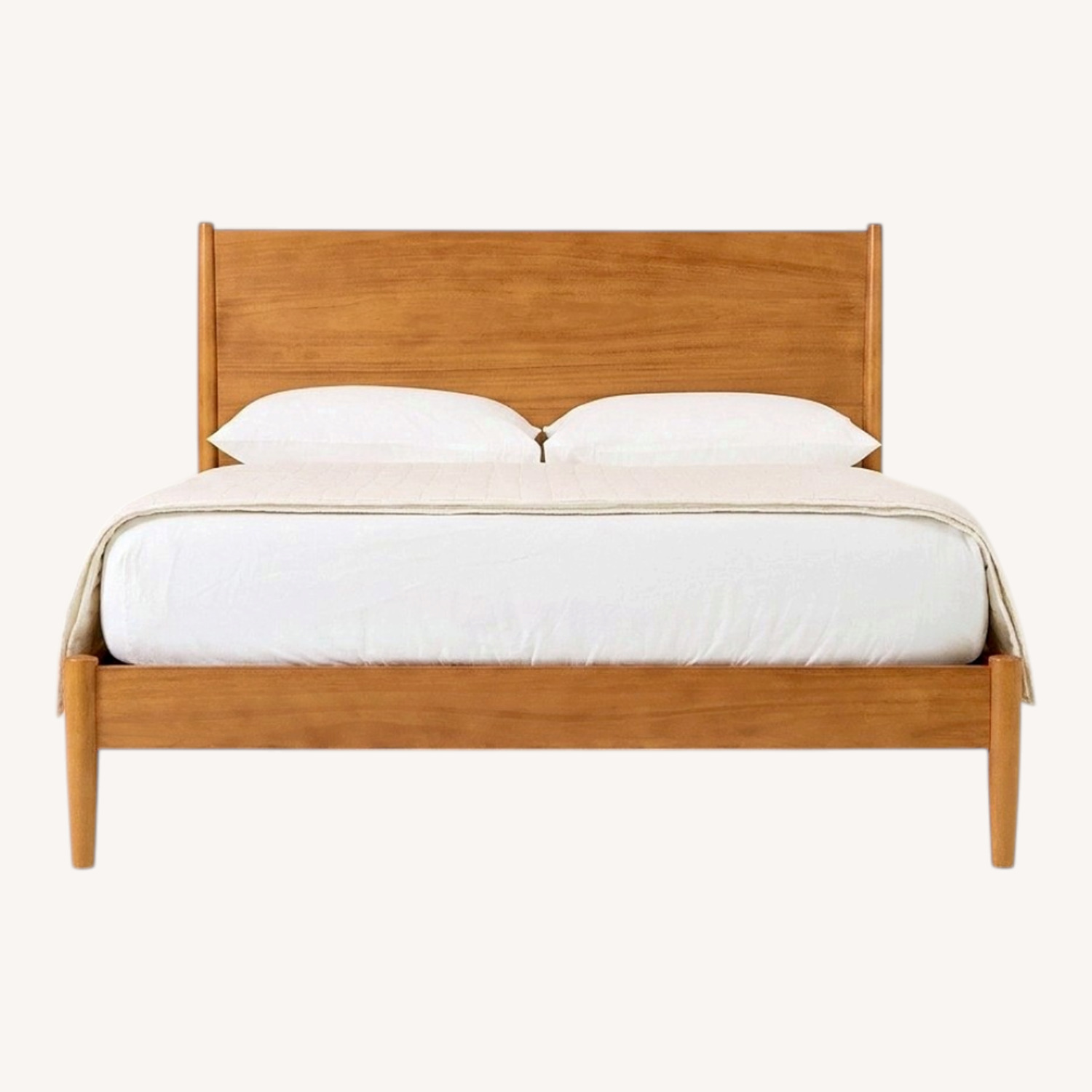 West Elm Mid Century Modern Queen Bed - image-12