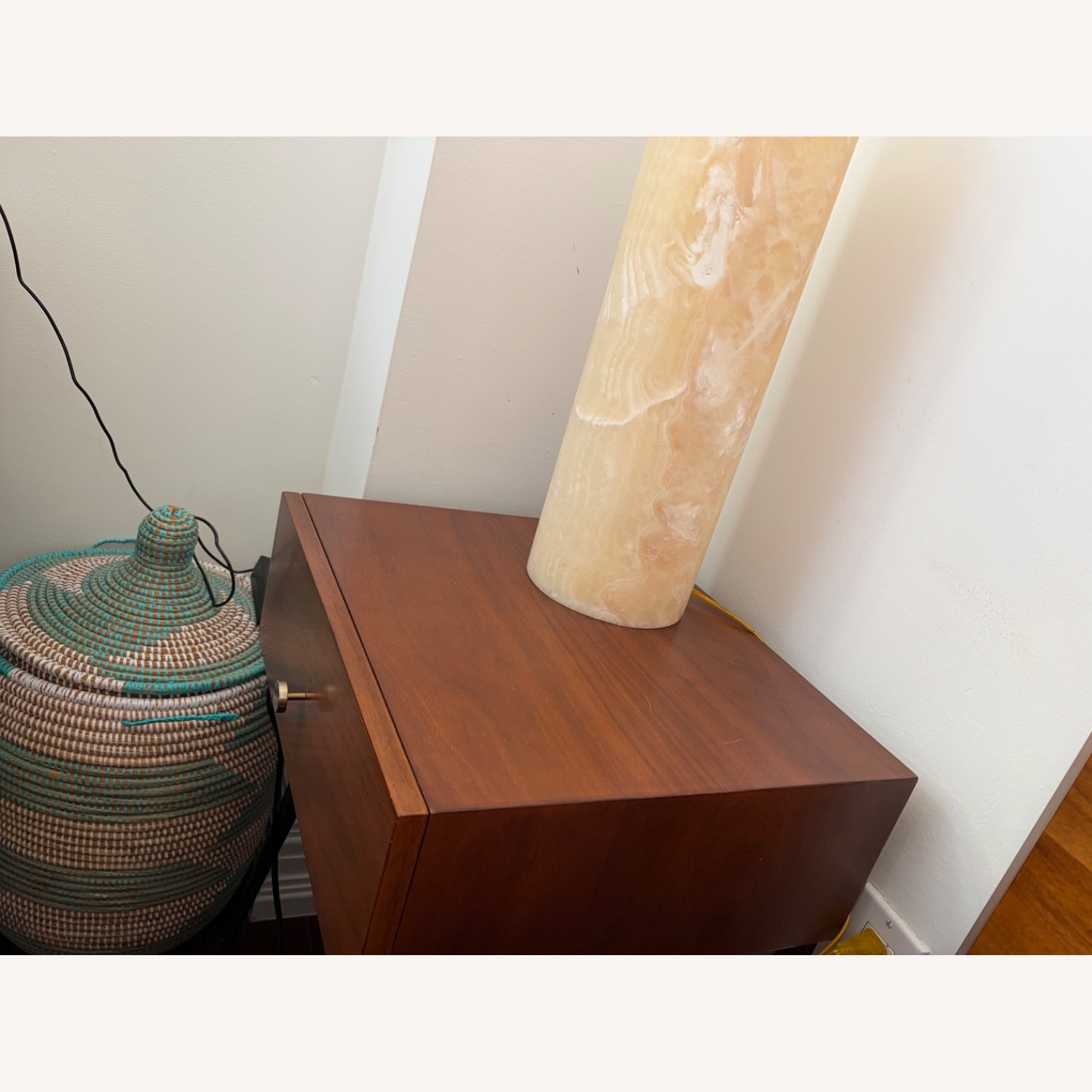 West Elm Mid Century Walnut Paulson Nightstand - image-5